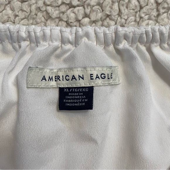 American Eagle White Button Down Dress - Picture 3 of 3